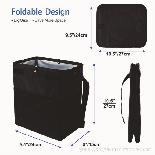 Waterproof Storage Box Dustbin Chair back bin with lid waterproof storage bin Factory